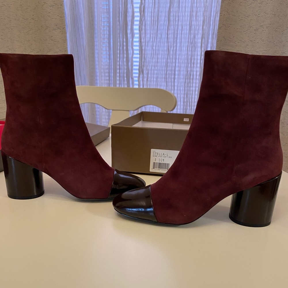 Brand New Suede Booties!
